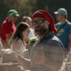 M�diation et explications de la cr�ation lors du symposium � Guipry Messac