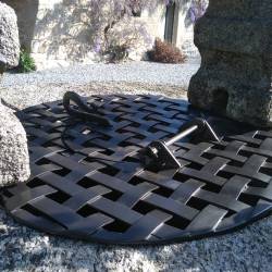 d�tail de grille de puit L'�l�gance 