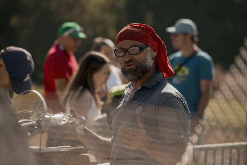 M�diation et explications de la cr�ation lors du symposium � Guipry Messac