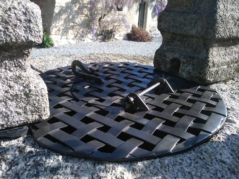 d�tail de grille de puit L'�l�gance 